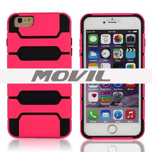 NP-2169 Combinación tpu   pc funda para Apple iPhone 6 -9